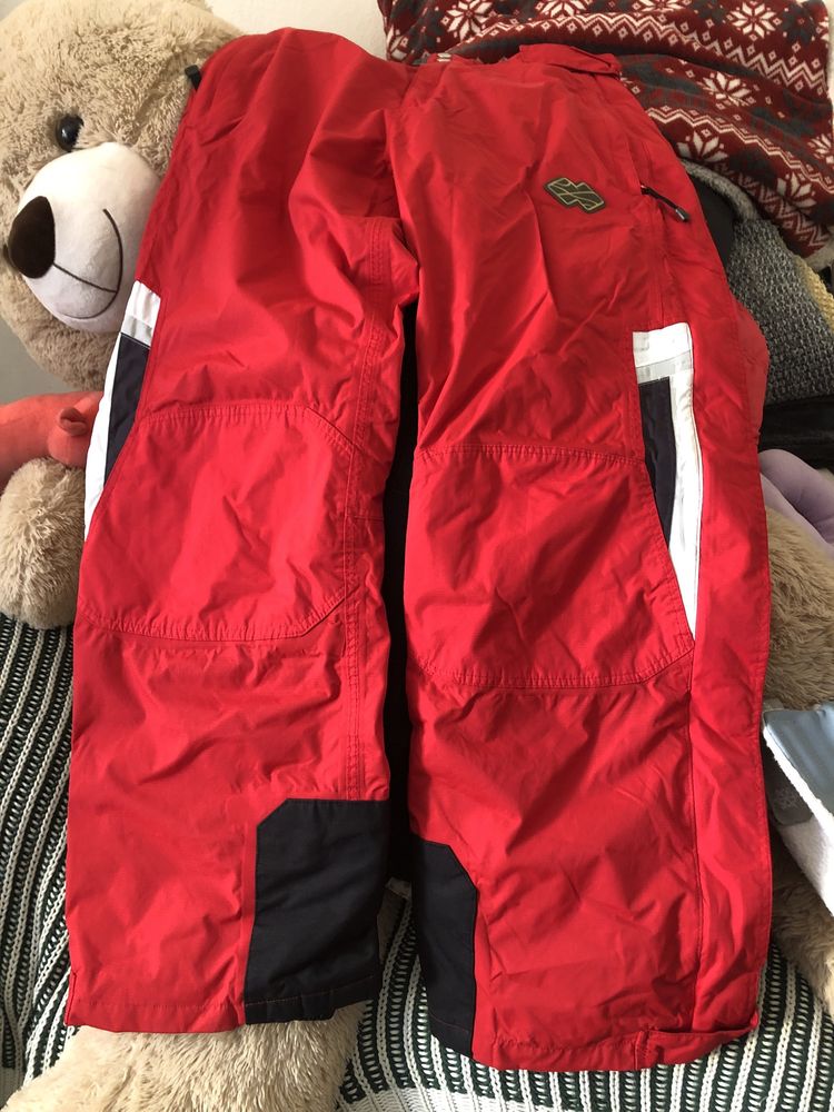 Czerwone spodnie narciarskie M Isotex 5000 Dare2be Snowwear