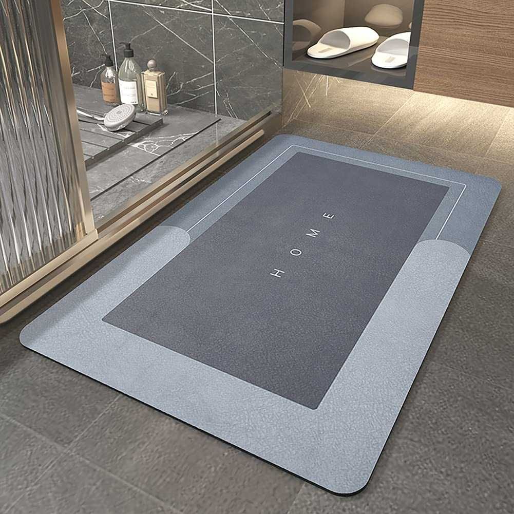 Напольный коврик для ванной комнаты нескользящий Home 40х60 см