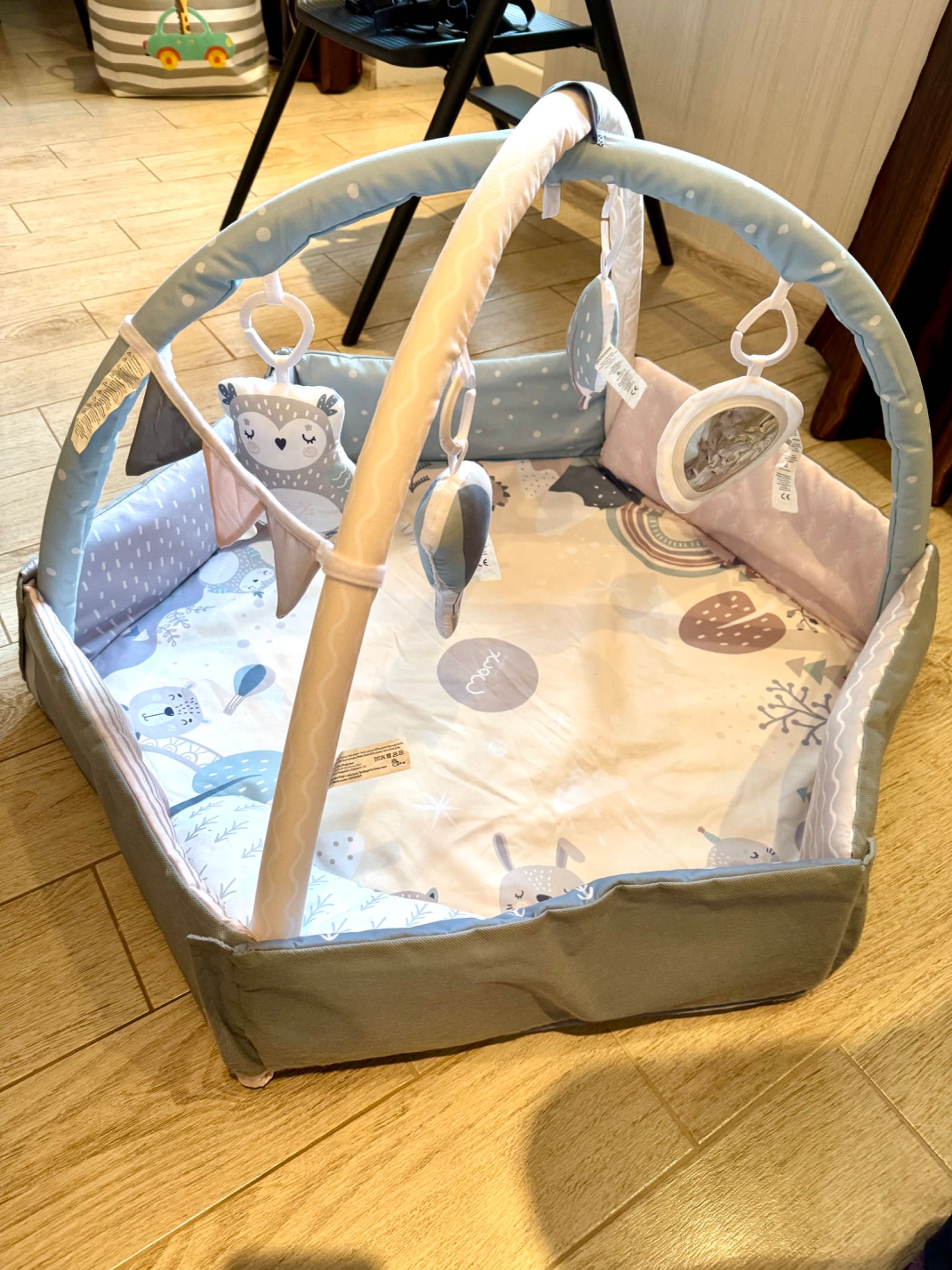 Дитячий розвиваючий килимок MoMi Pastel