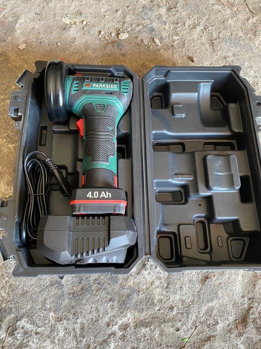 Ручна болгарка на акумуляторі 4.0а parkside