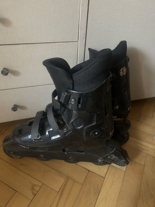 Czarne rolki Ultra Wheels Gretzky