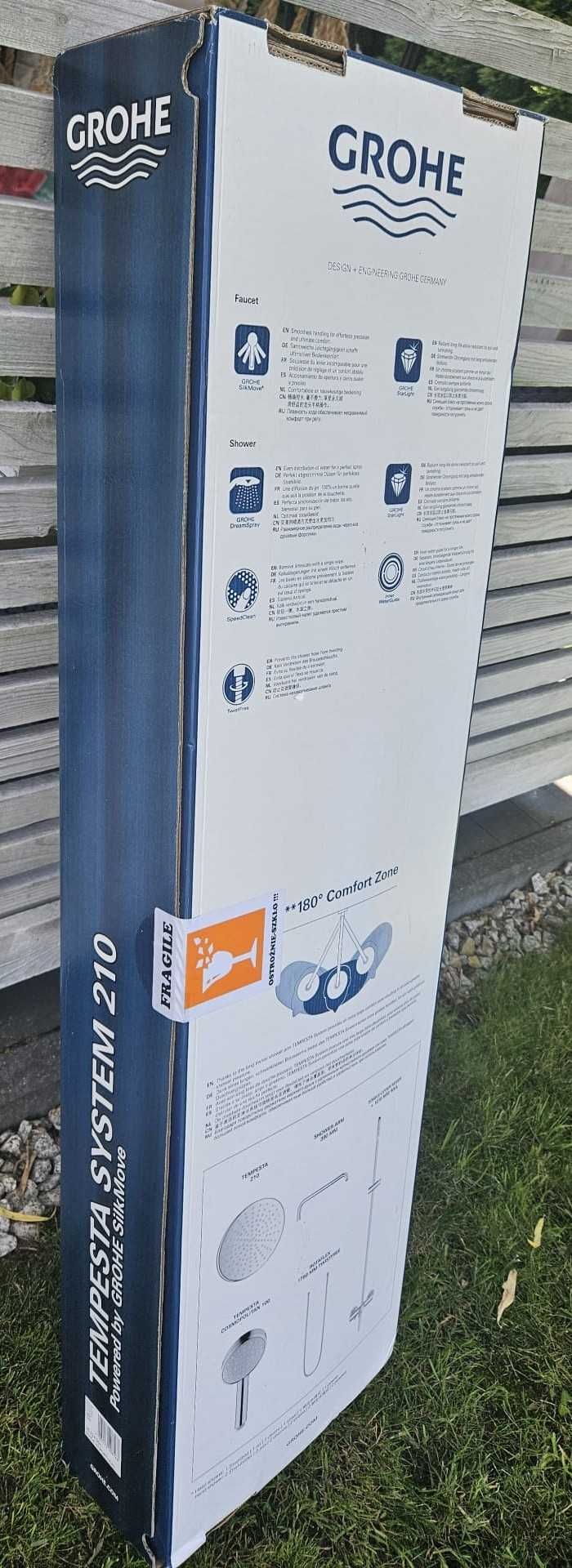 GROHE system natryskowy z baterią termostatyczną