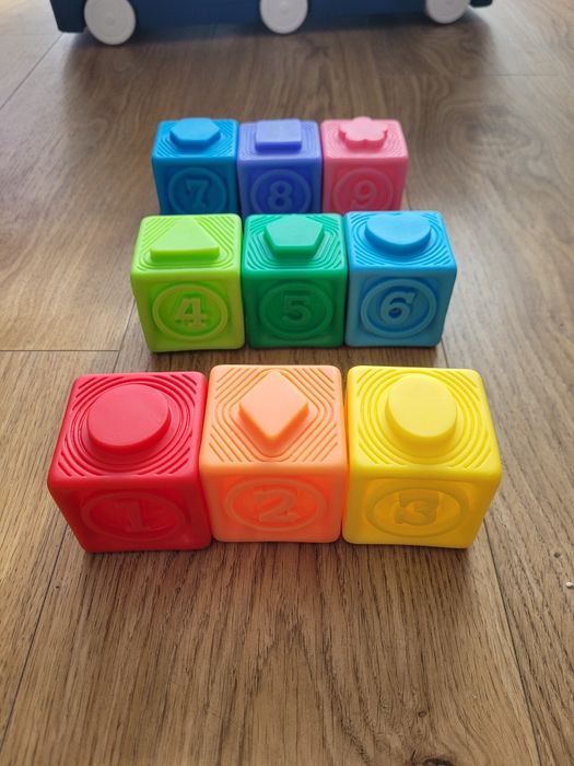 Klocki sensoryczne Smiki