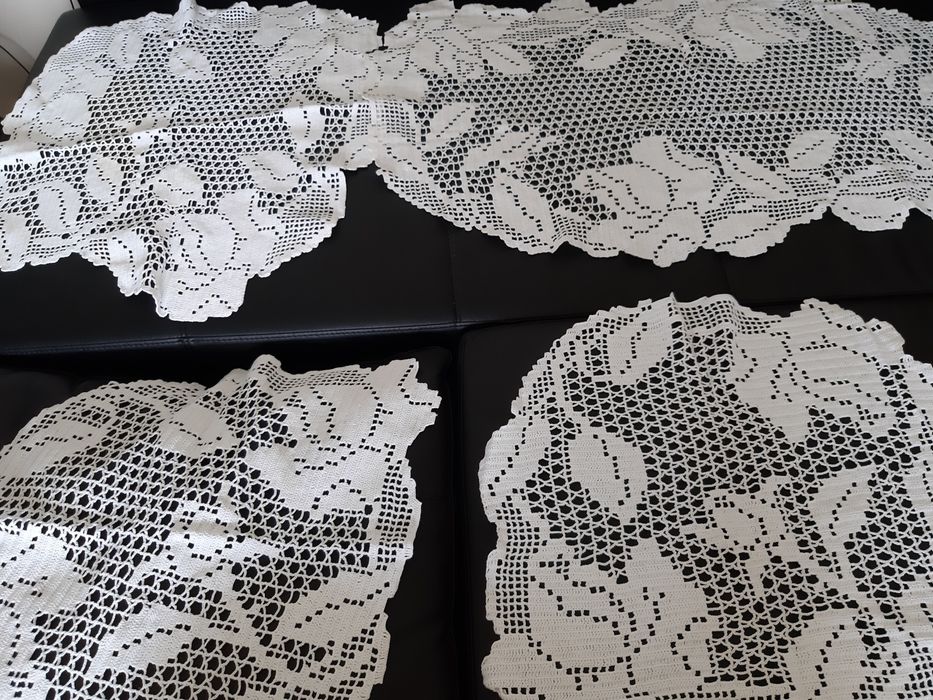 Toalha de mesa bordado glamour novo