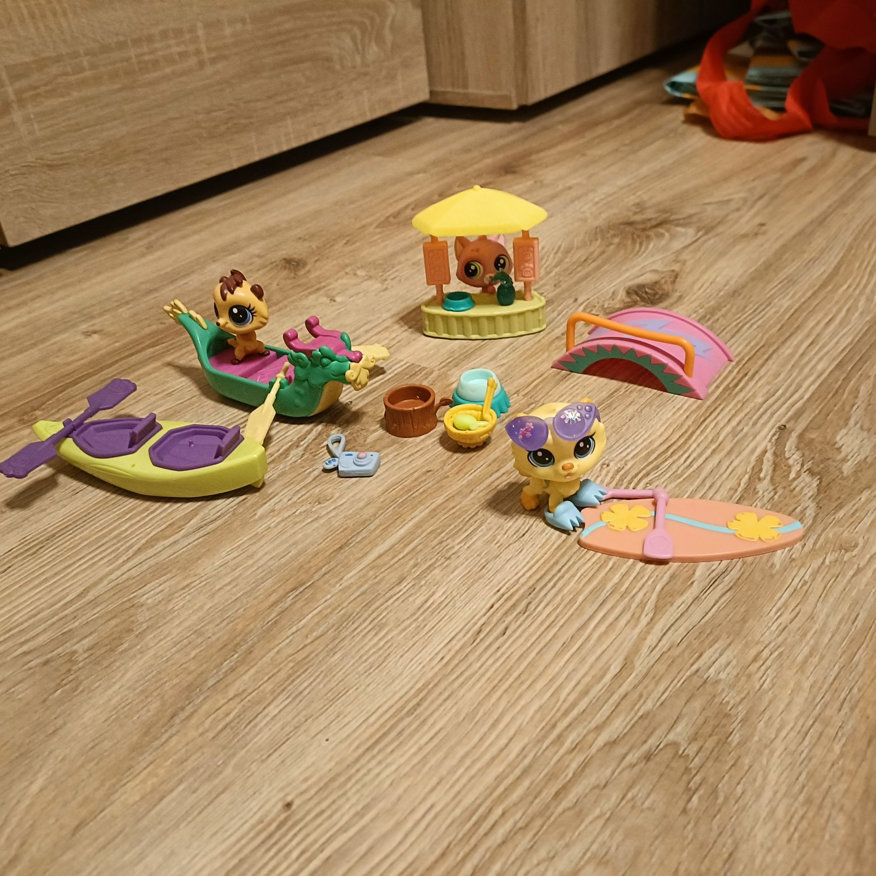 Littlest pet shop zestaw "plaża"