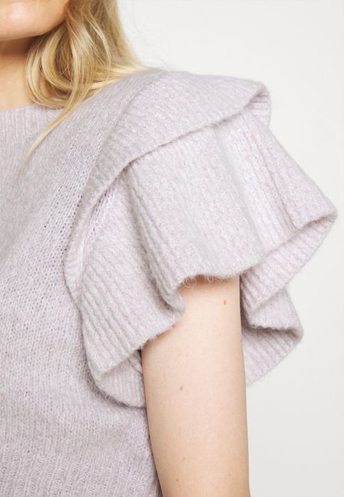 Sweter ciążowy z krótkim rękawem Pieces XL