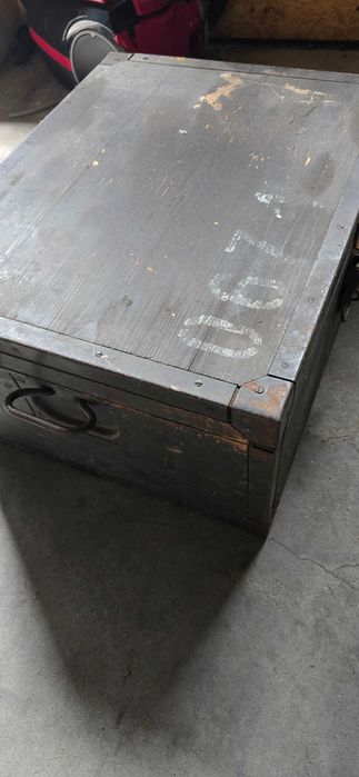 Skrzynie drewniane wojskowe