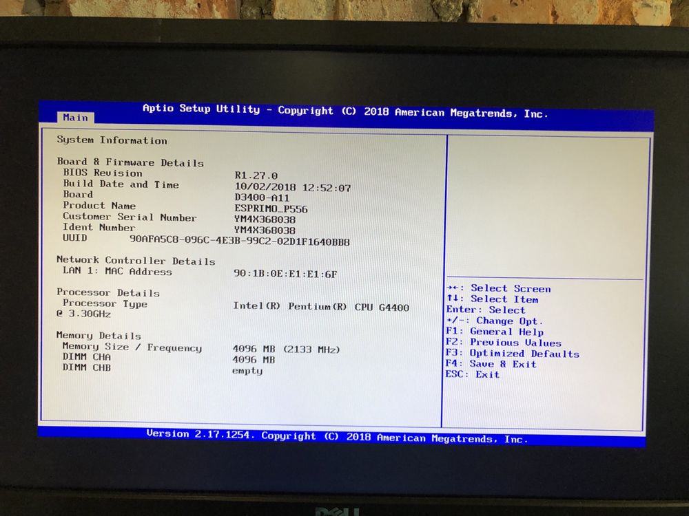 Системний блок Pentium G4400