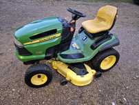 Traktorek kosiarka John Johm Deere x140 21km Husqvarna