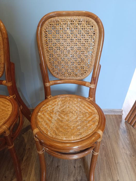 Zestaw ogrodowy ratanowy Calamus Rotan. 6 krzeseł