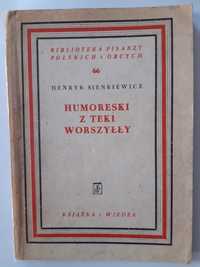 Sienkiewicz Humoreski z teki Worszyłły 1951
