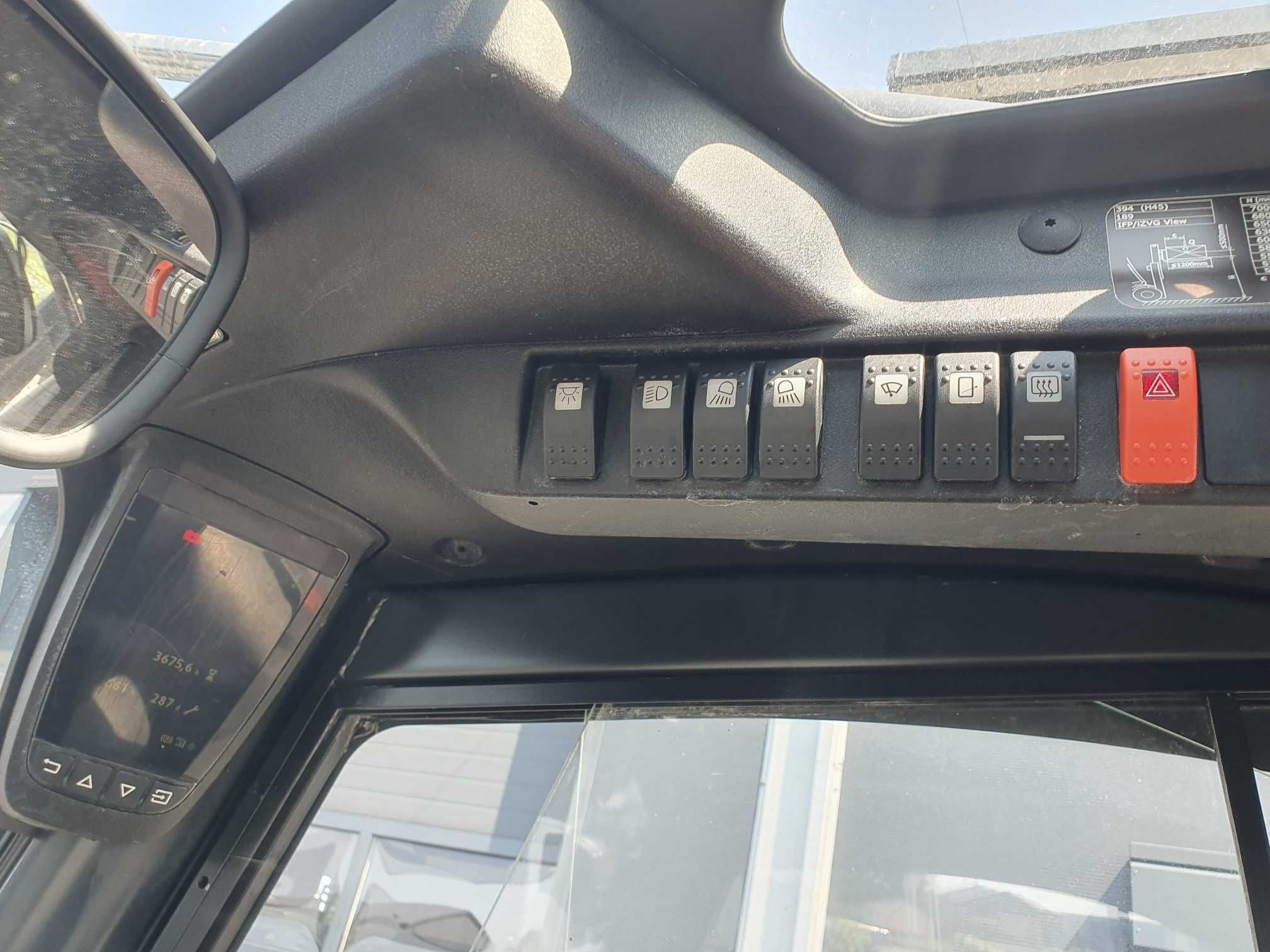 Wózek widłowy Linde H45D-02 2019r Pozycjoner Diesel Kabina H50 H40 H35