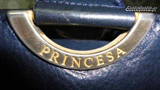 Mala de senhora em pele Princesa azul escuro