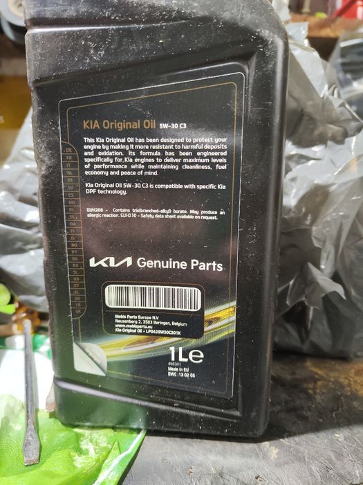 Olej Orginał Kia  diesel