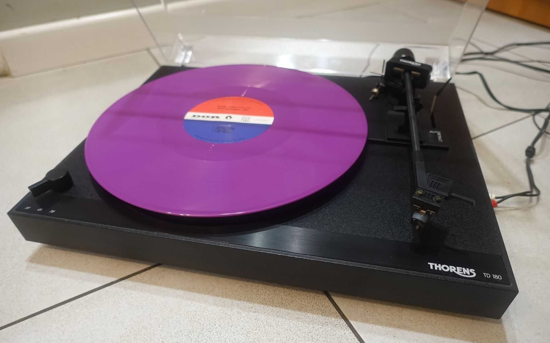 Gramofon Thorens TD 180 igła i wkładka  Stanton gratis płyta