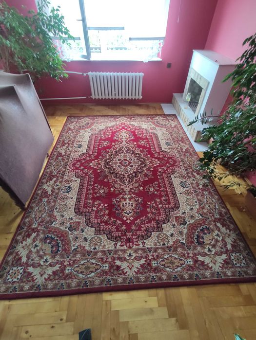 Dywan duży wełniany 330x250cm marka Dywilan oryginał, idealny stan