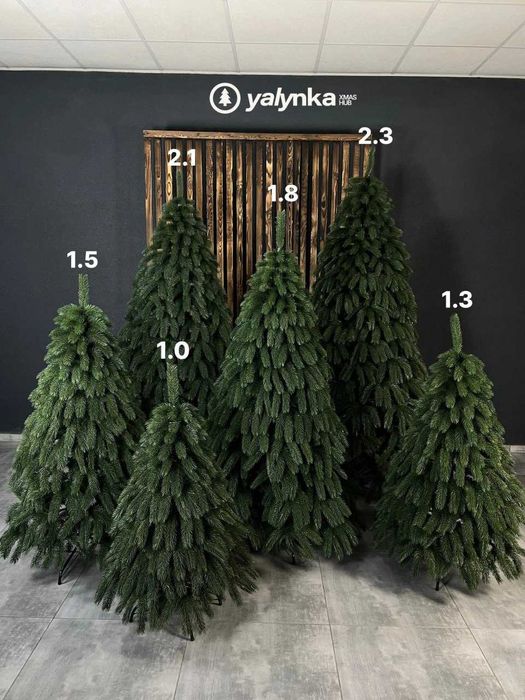 ‼️ Елка искуственная литая. Пишна ялинка штучна лита. Очень красивая.