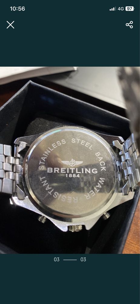 Relógio Breitling Bentley 1884