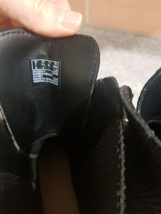 Шкіряні  ботинки  шкіряні чоботи Челсі  Clarks