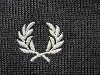 sweter welniany FRED PERRY czarny r. M meski - okazja