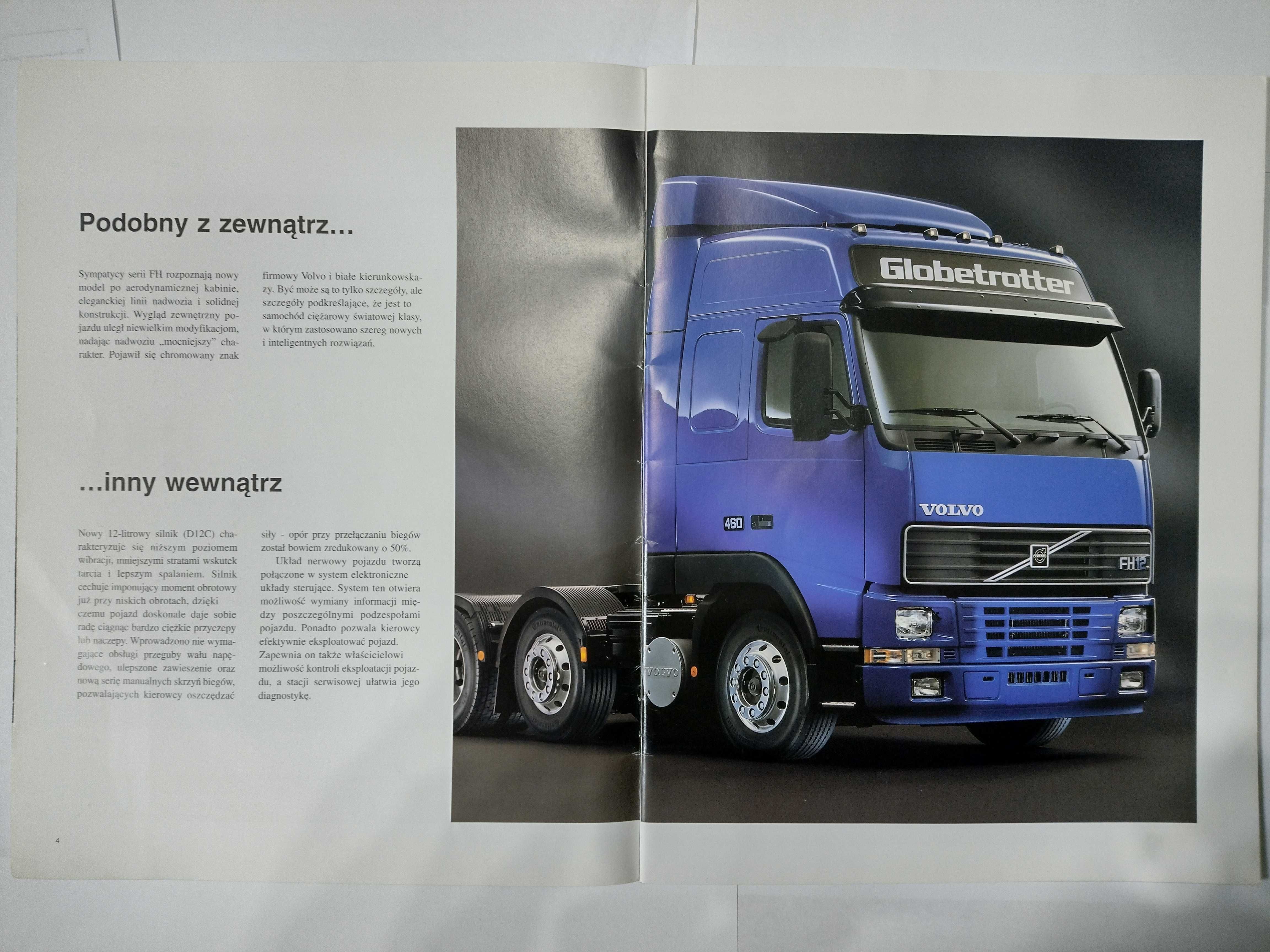 Prospekt broszura Volvo FH I generacji