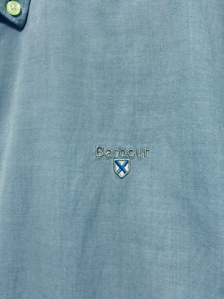 Оригінальна сорочка-теніска Barbour Barbour Sky Blue Oxtown (L)