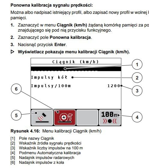 Czujnik prędkości GPS Rauch Quantron MDS Axis