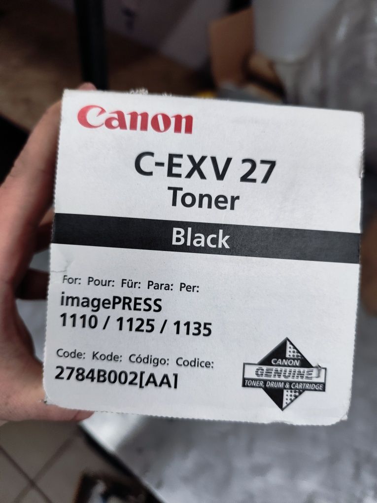 Nowy toner czarny Canon C-EXV 27 imagePRESS 1110