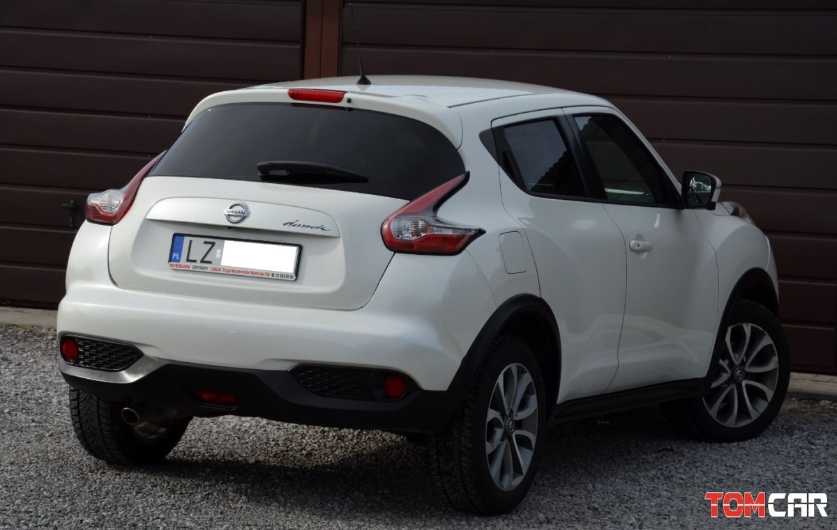 Nissan Juke Lift 1.5DCI 110KM 92000km Navi Kamera 360 Ledy Biała Perła