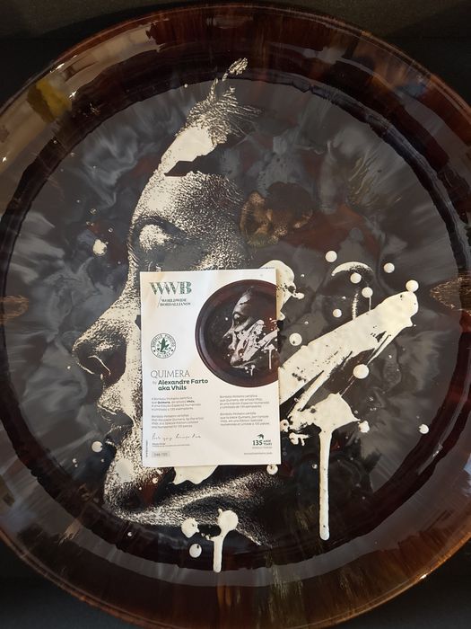 “Quimera by Vhils” Prato Vhils borballo Pinheiro