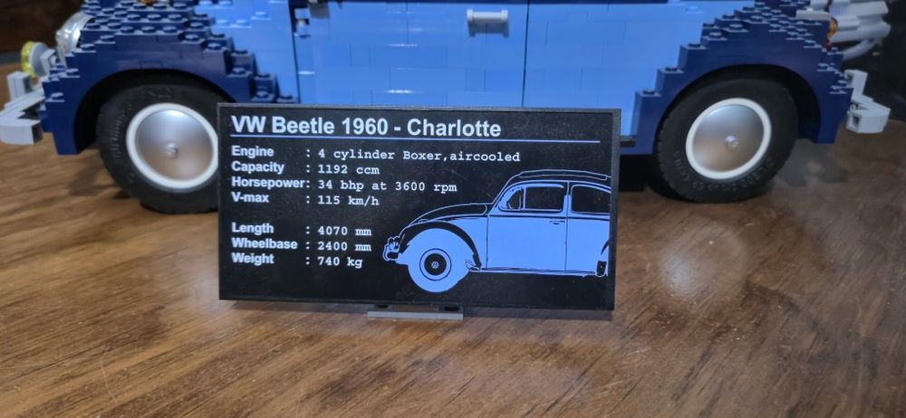 Lego (10187) Creator Expert VW Beettle(Carocha)