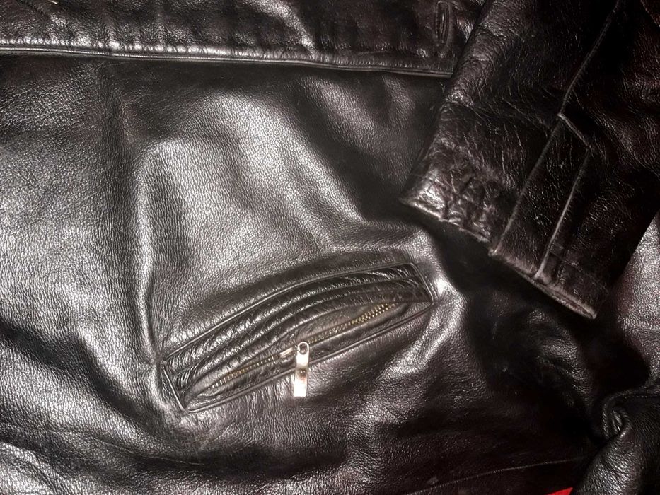 куртка кожаная мужская