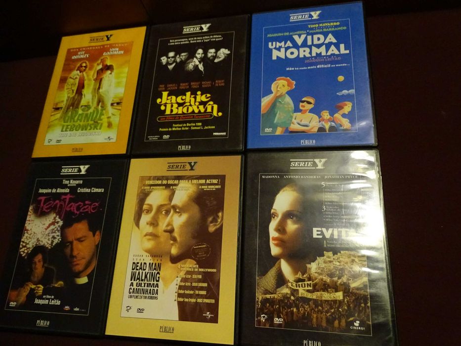 Filmes em DVD Série Y-3 euros cada DVD