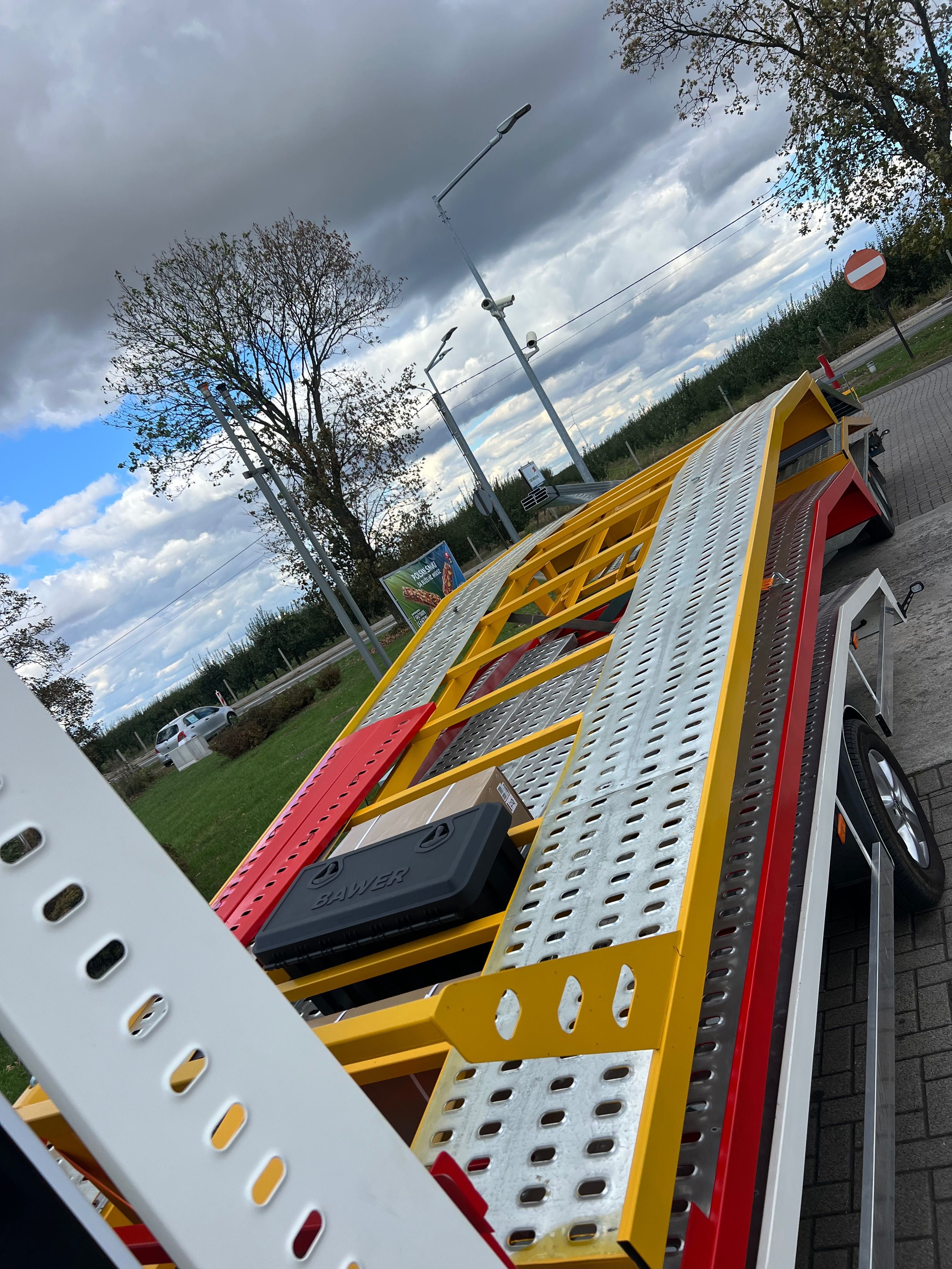 Ducato Boxer Jumper najazd platforma zabudowa auto laweta Nowe !