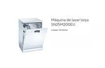 Peças Máquina Lavar Loiça Siemens SN25M200EU