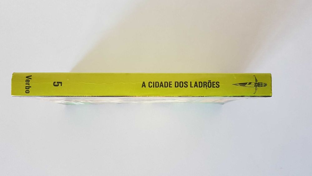 Livro Nº5 Aventuras Fantásticas - A Cidade Dos Ladrões - Verbo