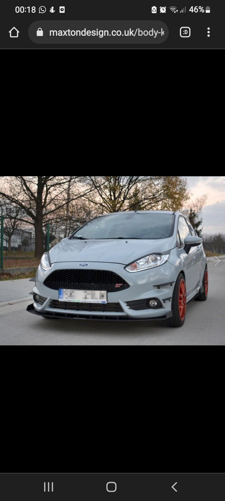 Lip frontal Fiesta st