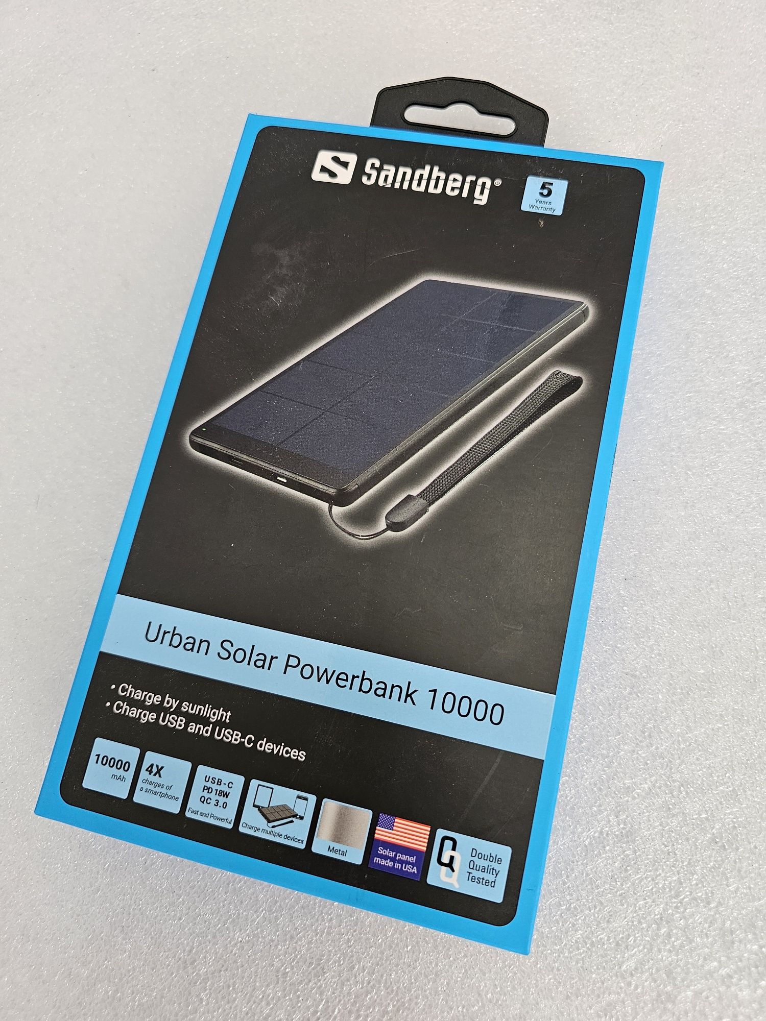 PowerBank Sandberg Urban Solar 10000mAh