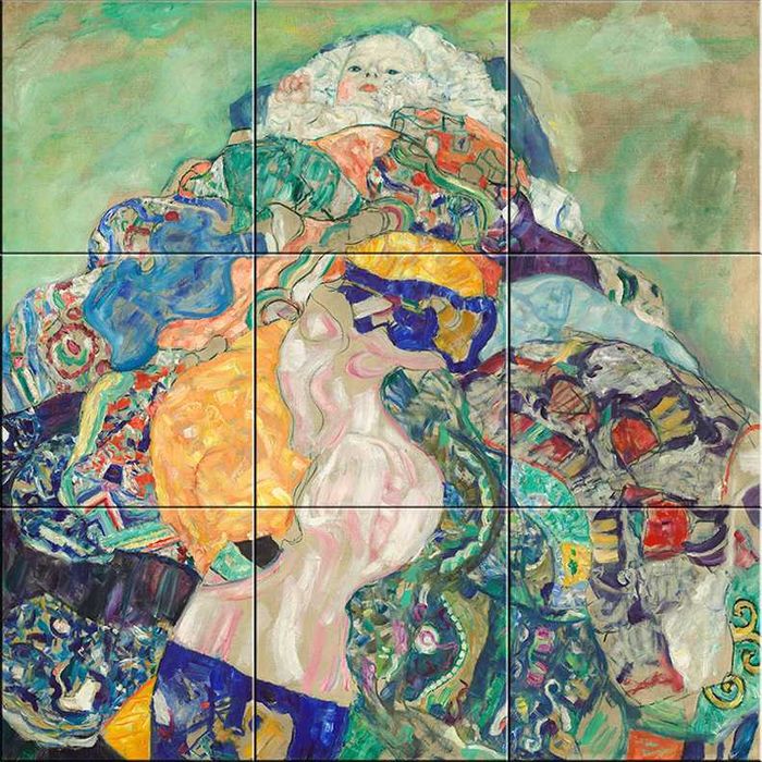 Baby (Cradle) de Gustav Klimt