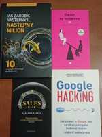 4 książki Jak zarobić następny milion Google hacking Sales gate