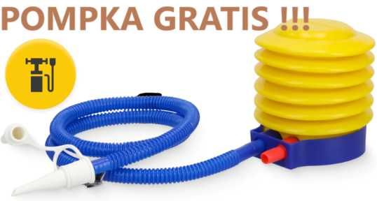 Półpiłka Piłka do balansowania 4fizjo Balance Ball 60cm 4FIZJO POMPKA