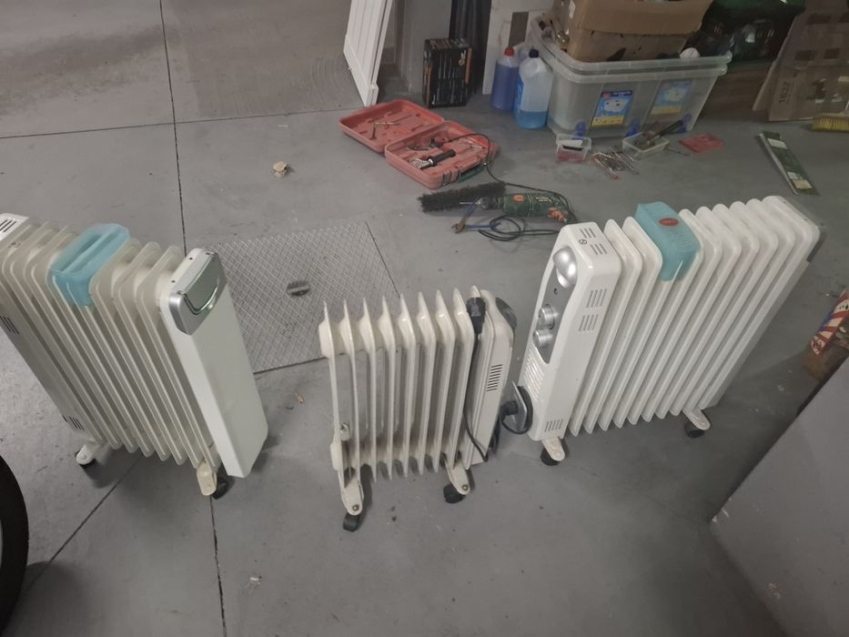 3 aquecedores como novos