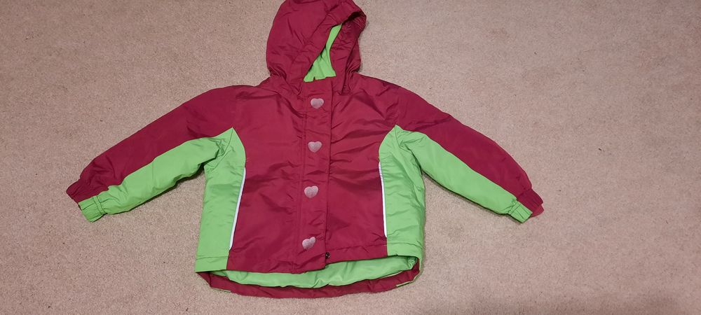 Kurtka zimowa/śnieg/narty dziewczynka 86-92
