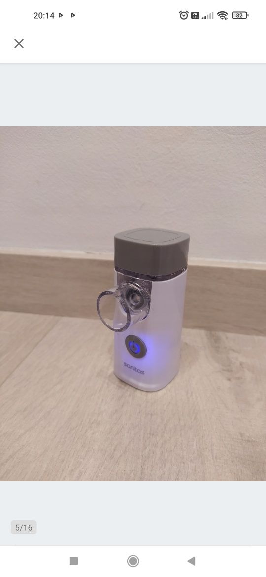 Sanitas SIH 52 Inhalator Membranowy

Po zwrocie, nowy.

Nie używany, s