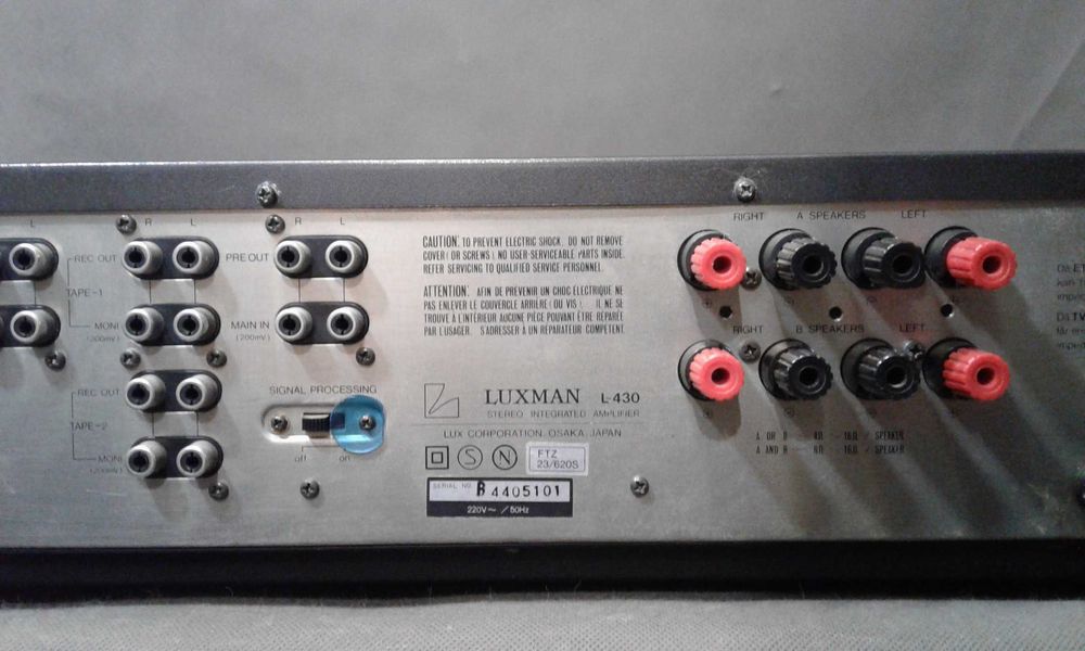LUXMAN L-430, wzmacniacz stereo