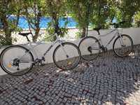 2 bicicletas RIVERSIDE 120 CINZA como novas
