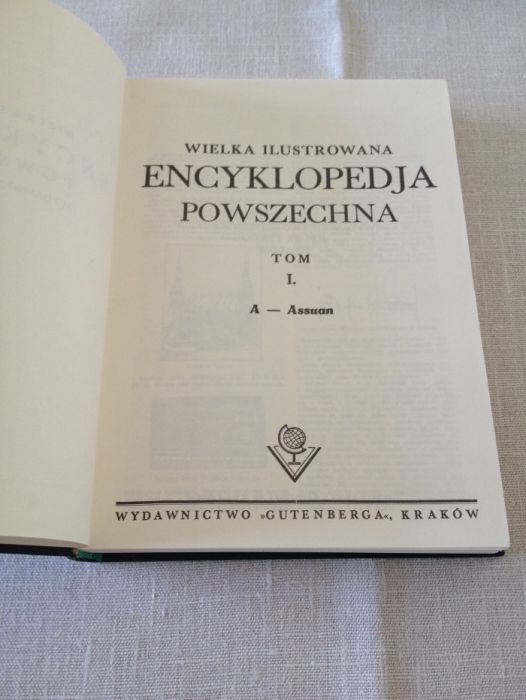 37 tomowy reprint Encyklopedii Powszechnej Guteneberga
