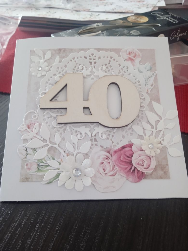 Kartka na 40 urodziny