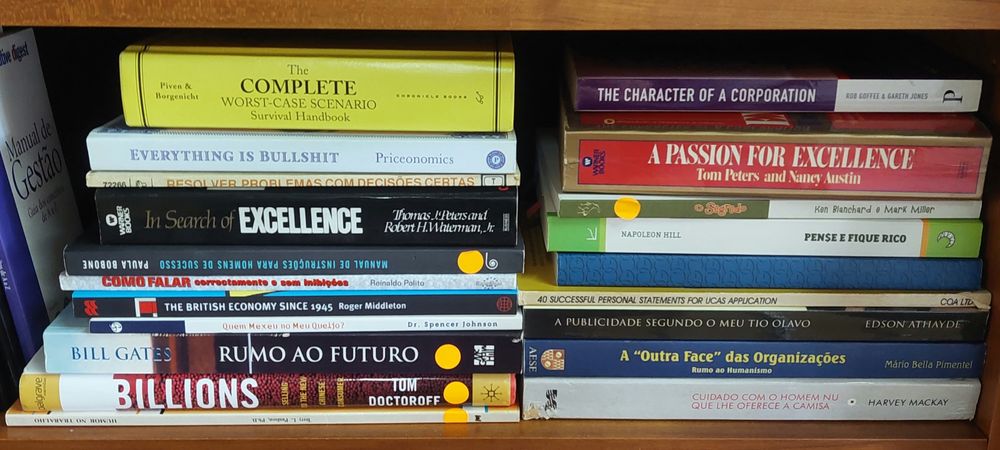 Livros Economia, marketing,Gestão