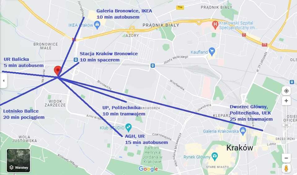 Pokój 1-os dla dziewczyny | Bronowice | UR AGH UKEN PK | od 1/10